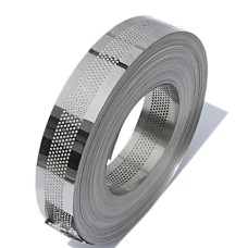 Лента нержавеющая перфорированная волнистая 12Х18Н10Т 0,7 мм