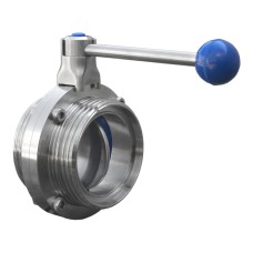 Затвор нержавеющий дисковый поворотный запорный фланцевый ДУ 150 Ру 25 Арма-Пром ЗПД-САЗ